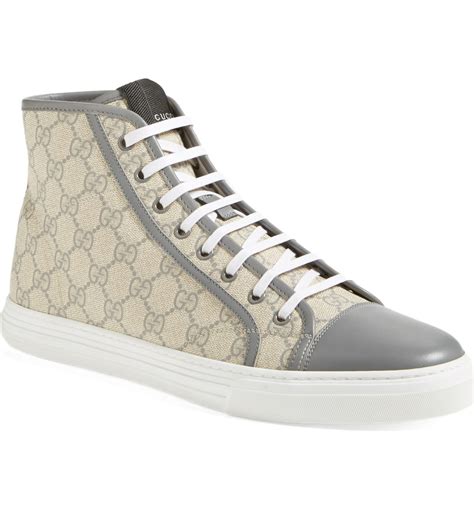 gucci sneakers for men high top|men Gucci slip on sneakers.